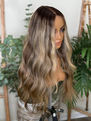 Honey Blonde Balayage Wave Wig