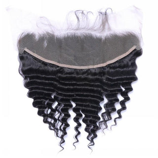 Deep Wave 13x4 HD lace frontal in 100% human hair by Fula Beauty
