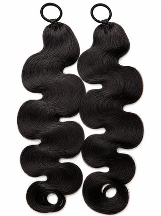 Body Wave Crochet Hair bundles, studio shot