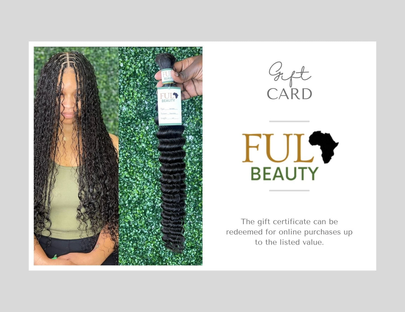 Fula Beauty Gift Card - Fula Beauty