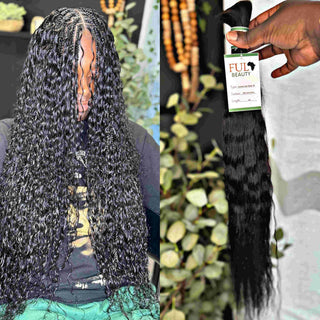 Wet & Wavy install and bundle with Fula Beauty hangtag