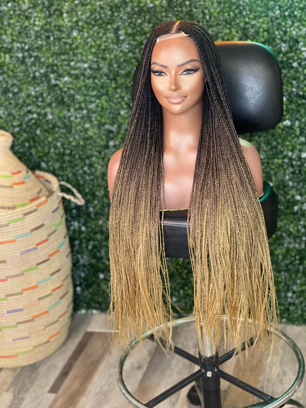 Dubai Tribal Middle Part Wig - Fula Beauty