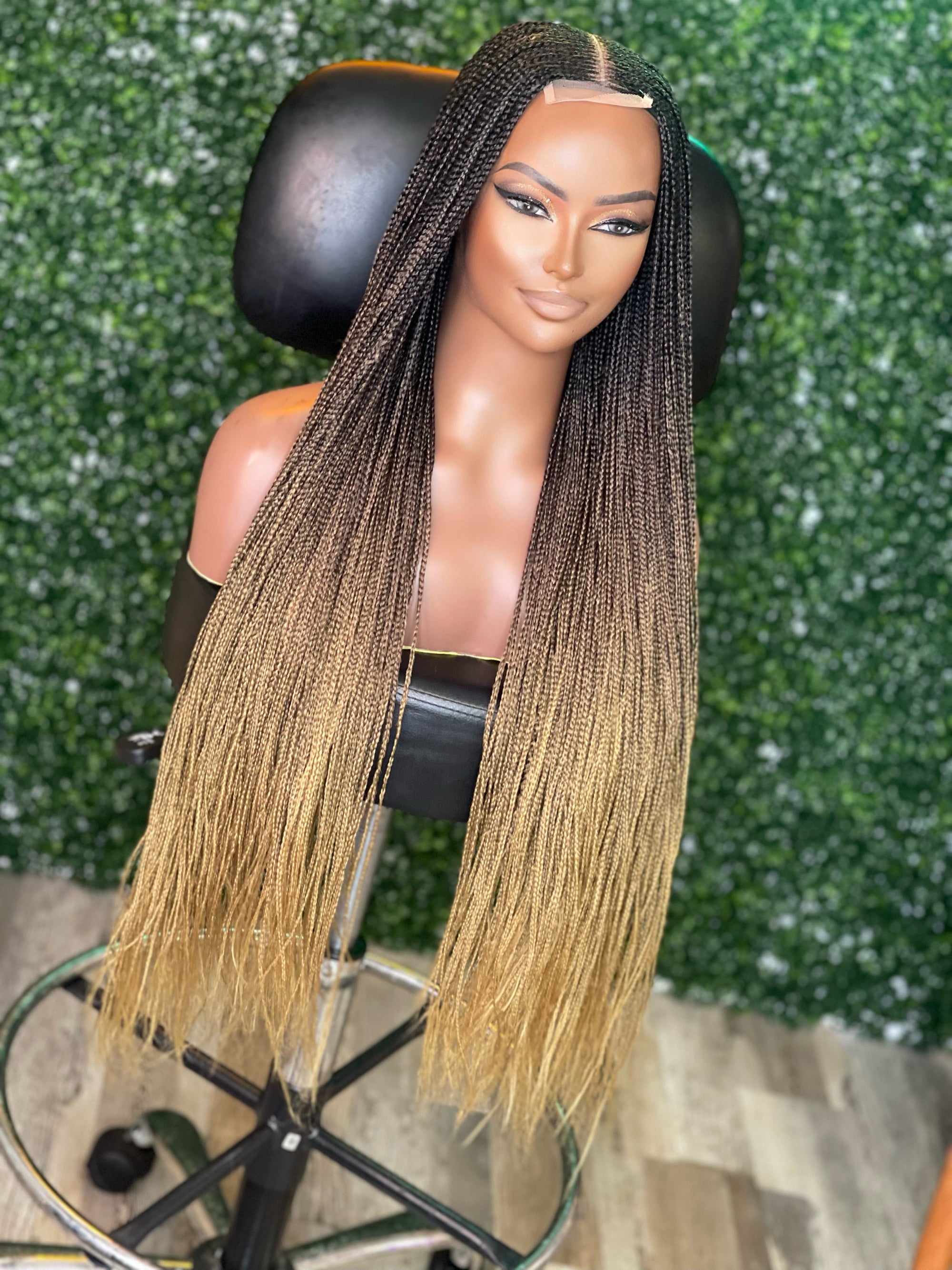 Dubai Tribal Middle Part Wig - Fula Beauty