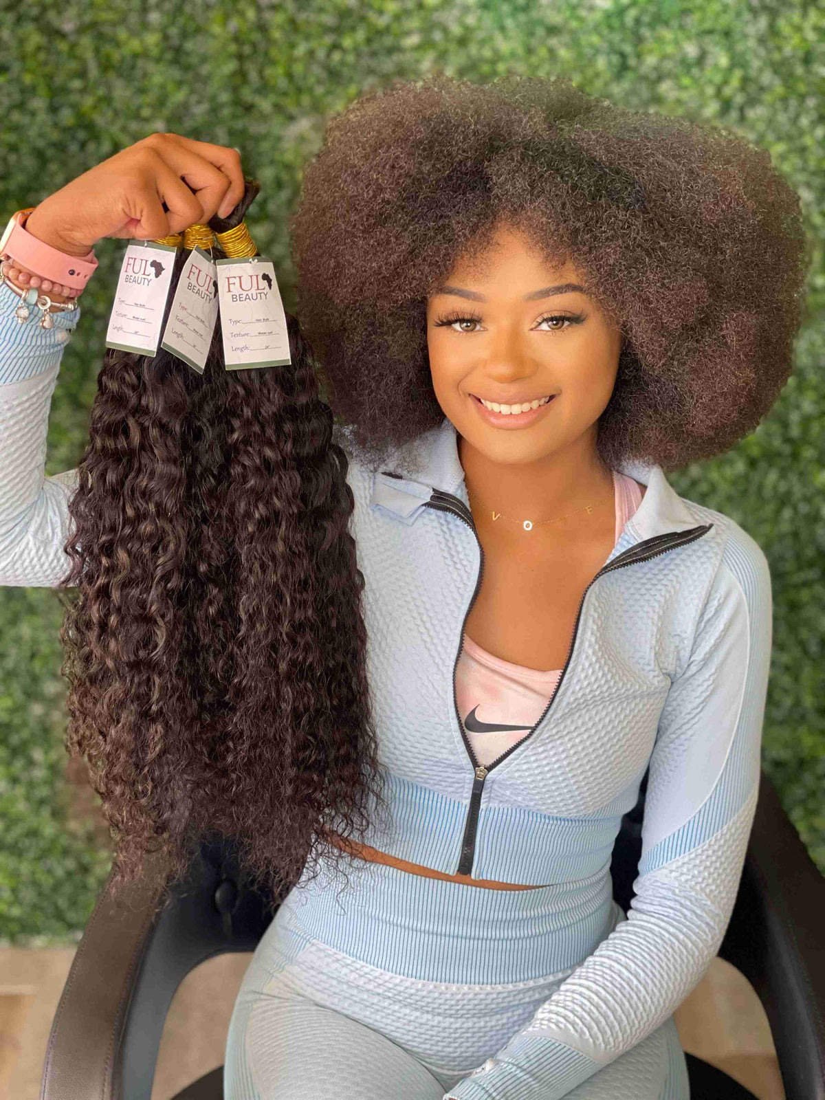 Indian Curls Indian Water Curl - Fula Beauty