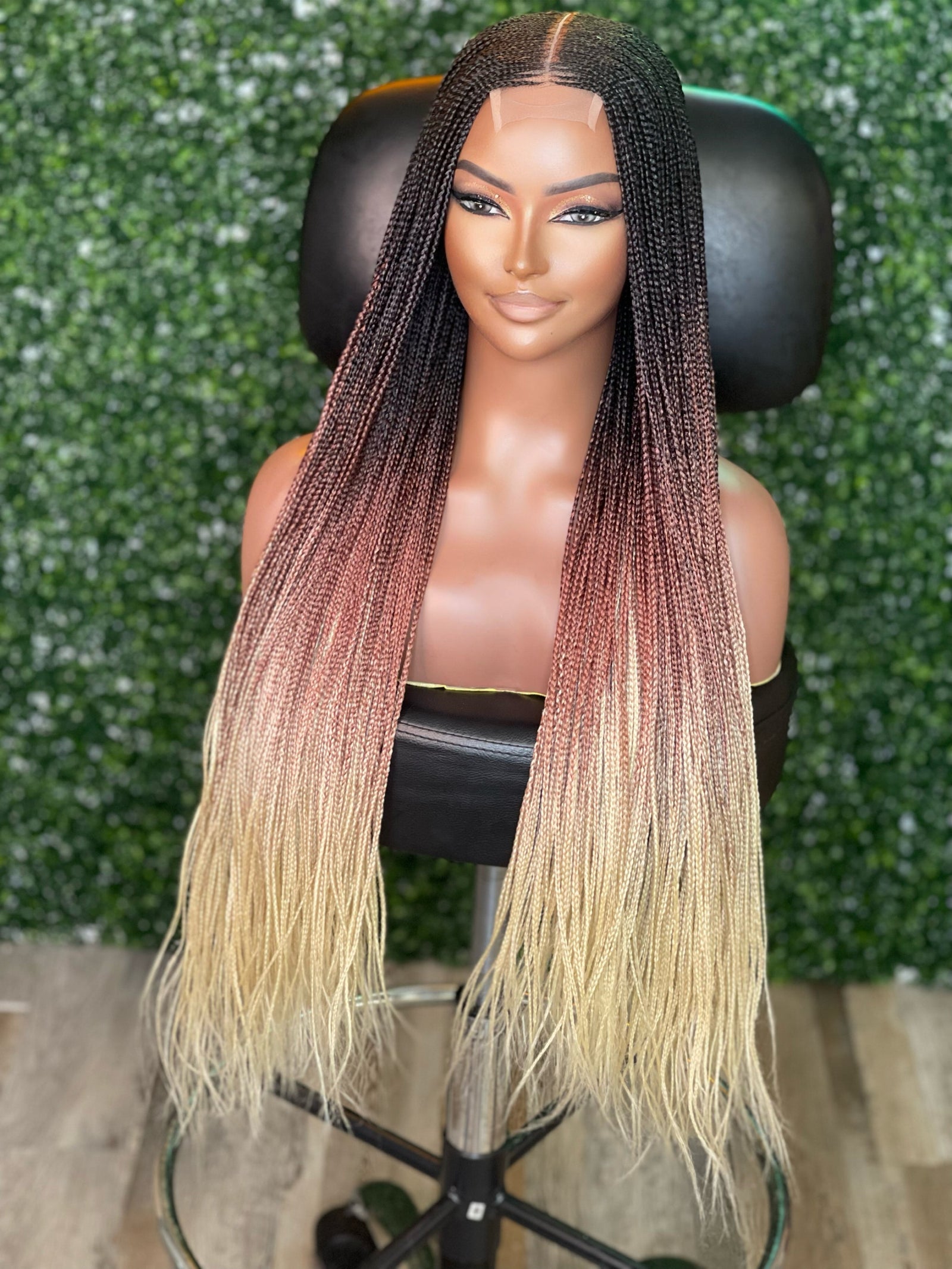 Sahara Tribal Middle Part Wig - Fula Beauty